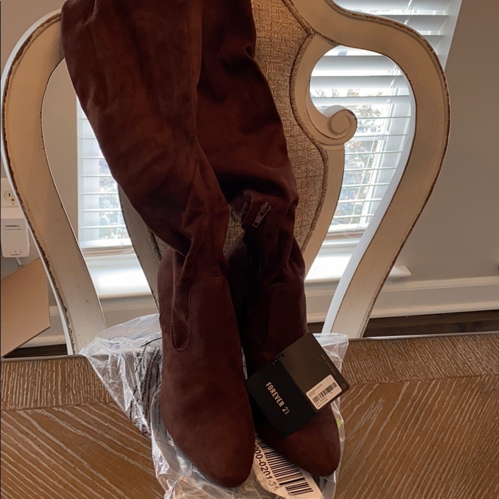 Knee high boots